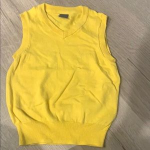 Gap yellow vest